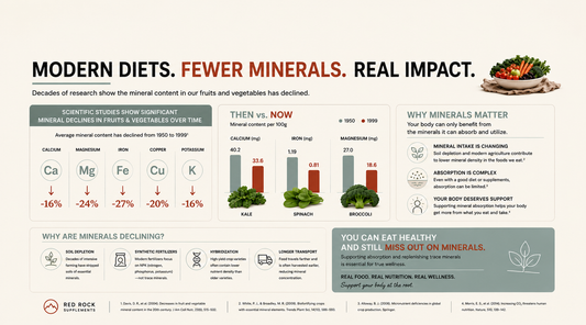 Why Modern Diets Contain Fewer Minerals Than They Used To
