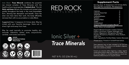 Ionic Silver + Trace Minerals (8oz)